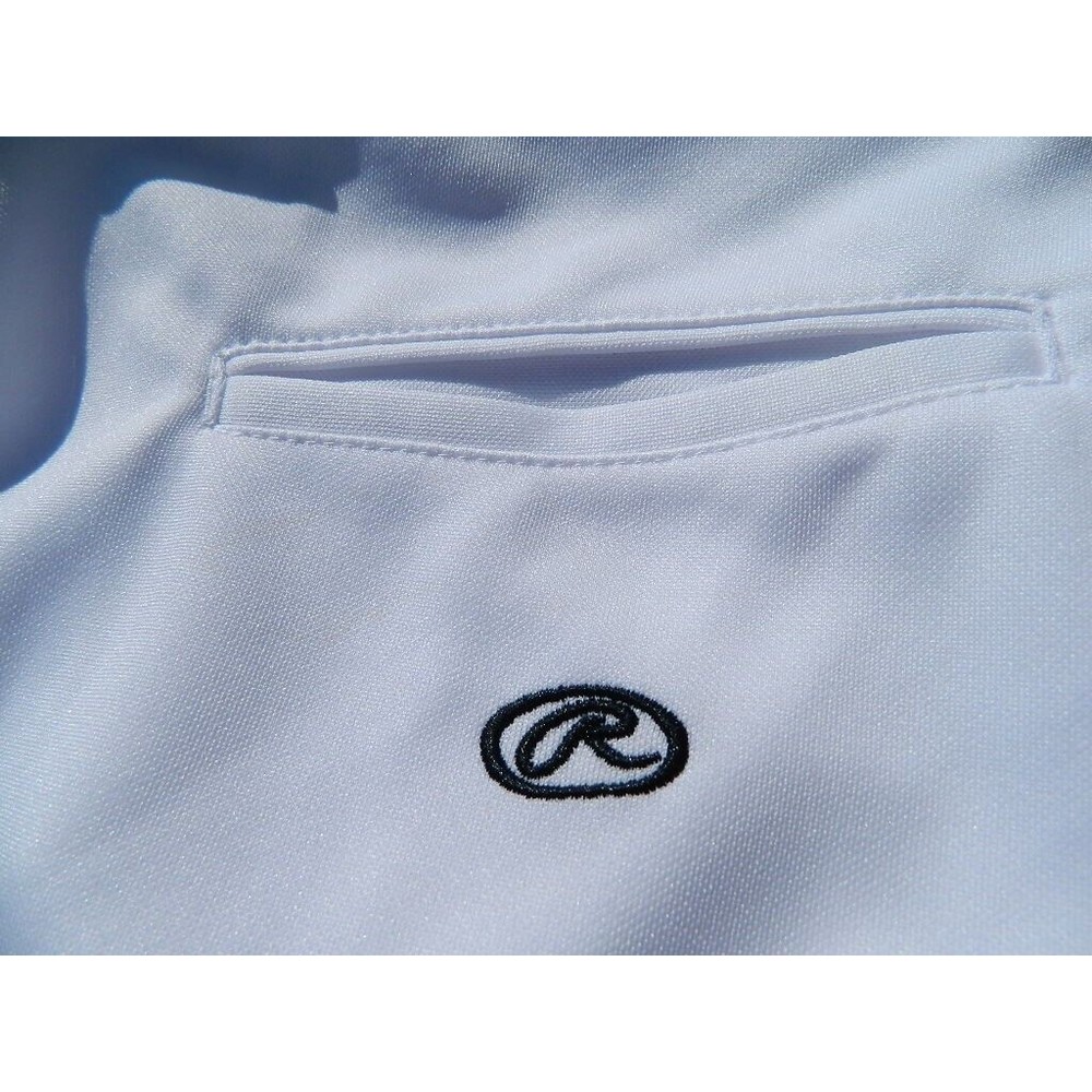 Rawlings Baseball Pants Men's XL White Elastic Bottom NWT - Picture 5 of 12